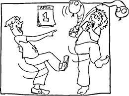 Online coloring book: Coloring book a man makes a joke to his friend